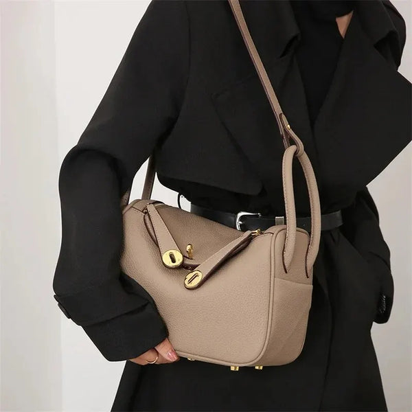 Spring Summer Fashion Trend Single Shoulder Slant Handbag Pillow Shape Medical Bag Street Style Soft Pu Material Daily Match